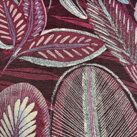 Tissu Jacquard Botanic Bloom Art