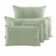 Housse de Coussin California Uni Amande 