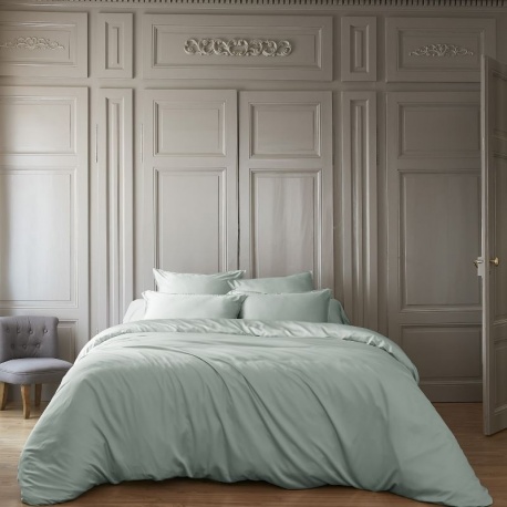 Linge de Lit Salome en Satin de Bambou Eucalyptus