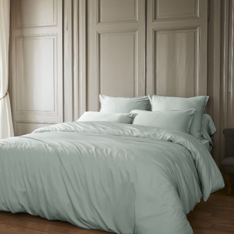 Linge de Lit Salome en Satin de Bambou Eucalyptus