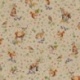 Tissu Animal Forest Dream Fond Coloris Lin Digital 