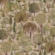 Tissu Wandering Tree Wood Fond Coloris Lin Digital 