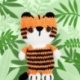 Kit Amigurumi DMC Le Tigre Rayures 