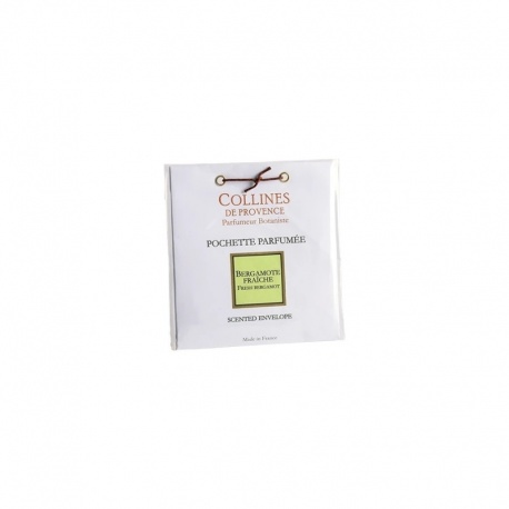 Pochette Parfumée Bergamote Fraiche 6g - COLLINES DE PROVENCE