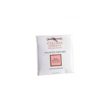 Pochette Parfumée Rose Ancienne 6g - COLLINES DE PROVENCE  