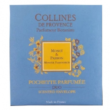 Pochette Parfumee Monoi Passion 6g - COLLINES DE PROVENCE  