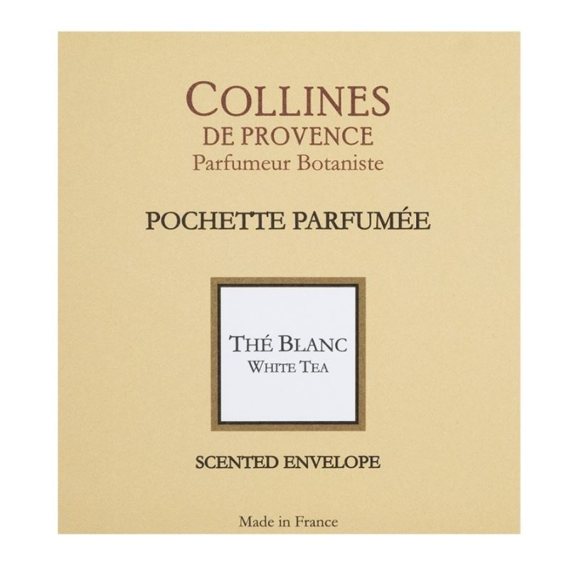Pochette Parfumée Thé Blanc 6g - COLLINES DE PROVENCE 