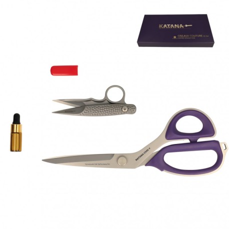 Coffret ciseaux katana avec coupe fil