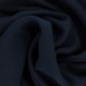 Tissu Gabardine Viscose Polyester Uni Bleu Marine