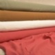 Tissu Gabardine Viscose Polyester Uni Bleu Canard 