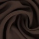 Tissu Gabardine Viscose Polyester Uni Marron 