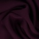 Tissu Gabardine Viscose Polyester Uni Violet Prune