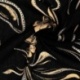Tissu Viscose Imprimé Noir 