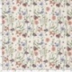 Tissu Cretonne Imprimée Herbier Mauve 