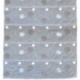 Tissu Modulable Etamine Brodée Taupe Largeur 45cm