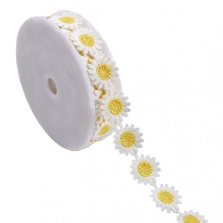 Guipure marguerites
