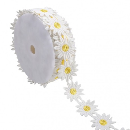 Guipure marguerites