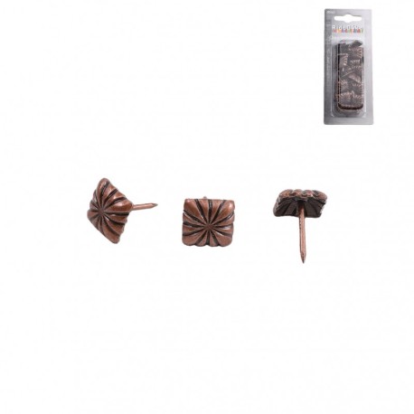 Clous tapissier carres stries x50