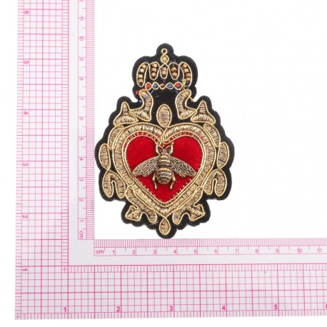 Blason abeille a coudre