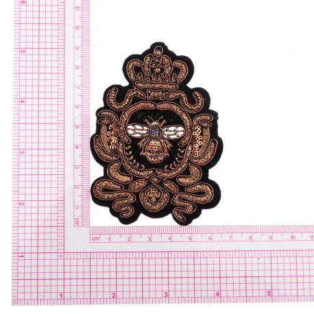 Blason abeille a coudre