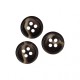 Bouton 4 trous marbre  Gris anthracite - 