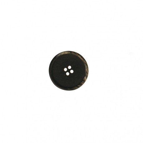 Bouton 4 trous marbré côté