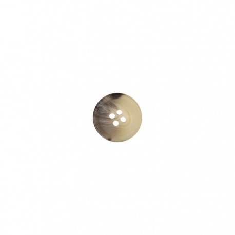 Bouton 4 trous marbré fondu