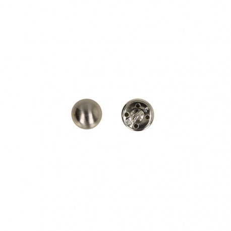 Bouton rond metal