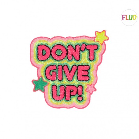 Motif don't give up 13*15cm  Don't give up - 