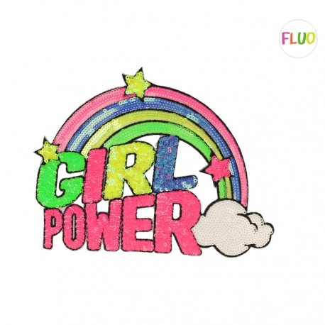 Motif girl power 21*15cm  Girl power - 
