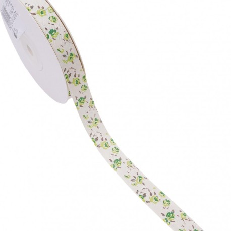 Ruban coton a motifs