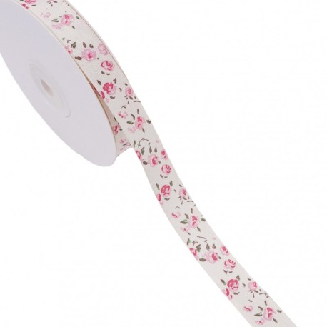 Ruban coton a motifs