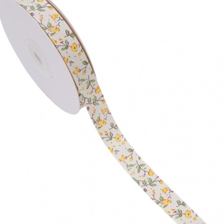 Ruban coton a motifs