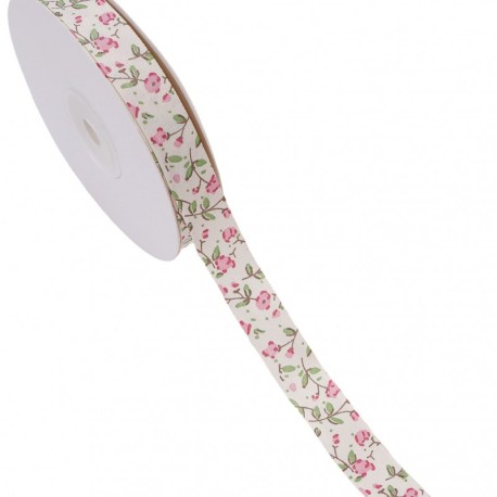Ruban coton a motifs
