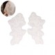 Motif perles fleur *2  Blanc