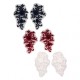 Motif perles fleur *2