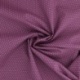 Tissu Coton Imprimé Pois Violet