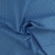 Tissu Coton Imprimé Pois Bleu 