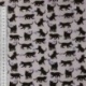 Tissu Coton Imprimé Chat Noir