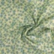 Tissu Coton Imprimé Fleur Bleue