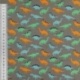 Tissu Coton Imprimé Dinosaures Multico