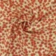 Tissu Coton Imprimé Fleur Rouge
