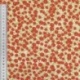 Tissu Coton Imprimé Fleur Rouge