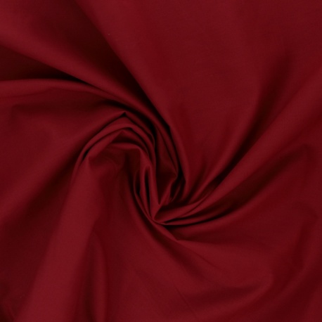 Tissu Coton Uni Chili Pepper 