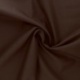 Tissu Coton Uni Marron Foncé