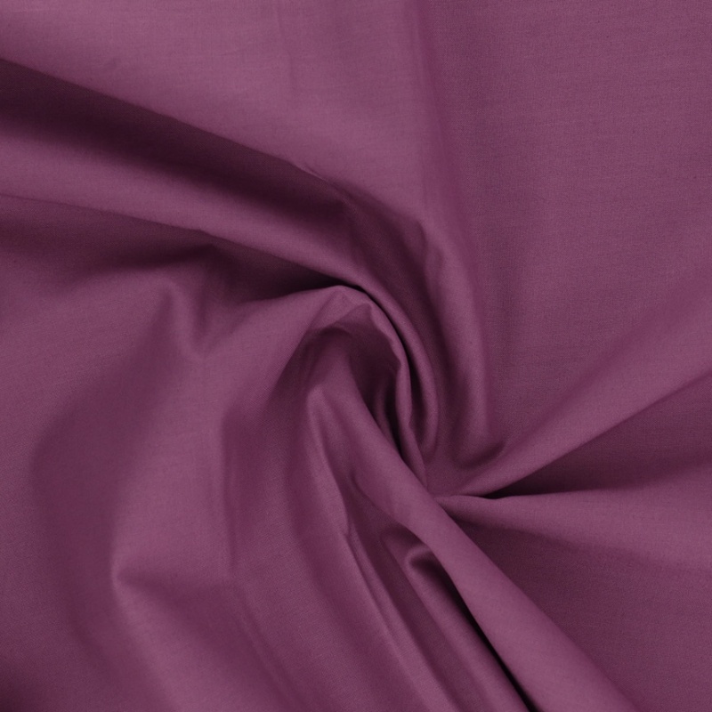Tissu Coton Uni Orchidée 
