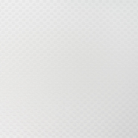 Tissu Jacquard Chess Waterproof Blanc 