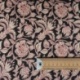 Tissu Blockprint Impression Tampons Mains Floral Multico