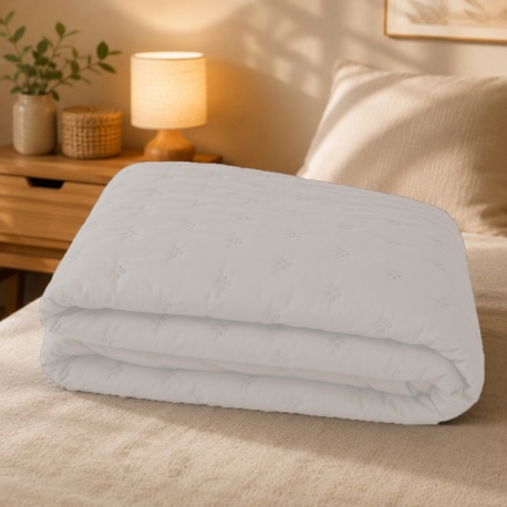 Collection Couvre-lit Nuage Piqué Beige