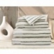 Linge de Toilette Sandro Jacquard Rayé Olive